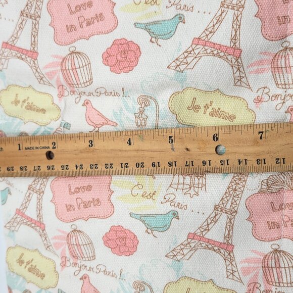 Handmade Fabric Crochet Knit Paint Brush Easy to Carry Holder Pink Design - Picture 6 of 7